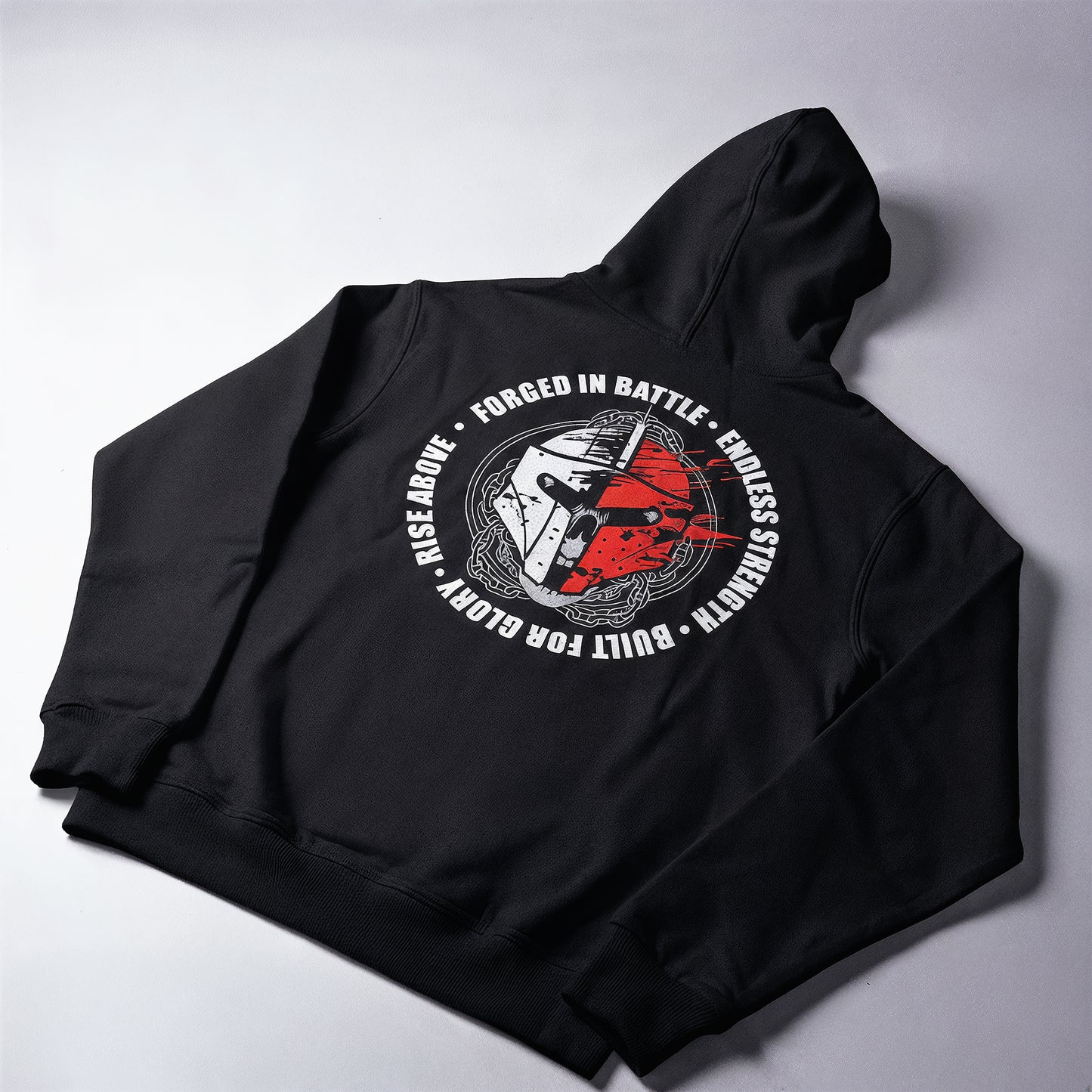 Forged Hoodie - Skull Edition - Black 🔥