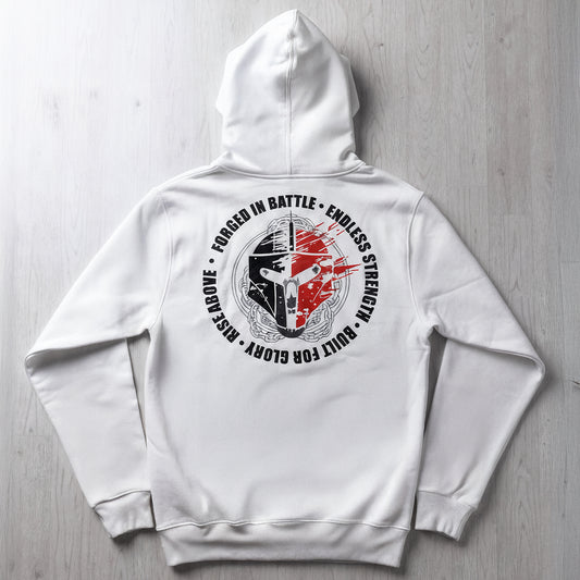 Forged Hoodie - Skull Edition - White 🔥